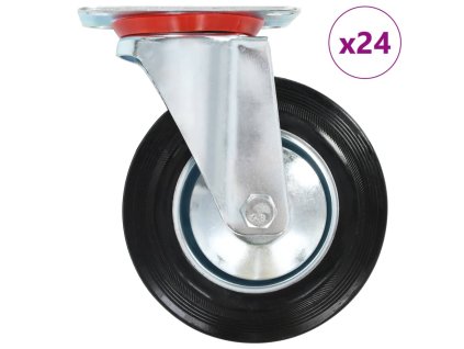 24 ks otočná kolečka 160 mm