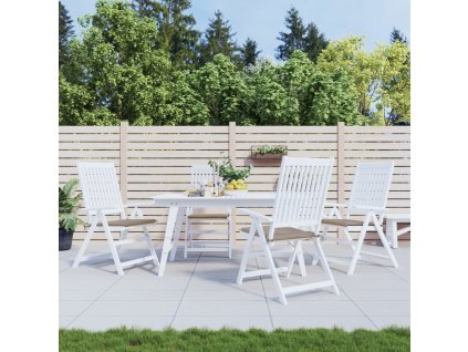 Podušky na zahradní židli 4 ks taupe 50x50x4 cm látka oxford