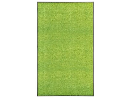 Rohožka pratelná zelená 90 x 150 cm
