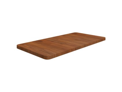 Koupelnová deska tmavě hnědá 80x40x2,5 cm ošetřený masiv