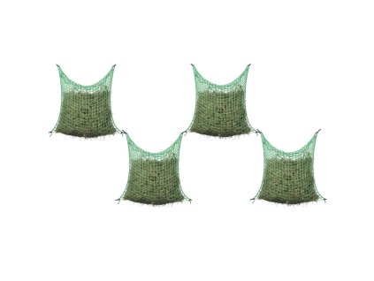 Sítě na seno 4 ks čtvercové 0,9 x 1,5 m PP