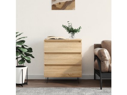 Příborník dub sonoma 60 x 35 x 70 cm kompozitní dřevo