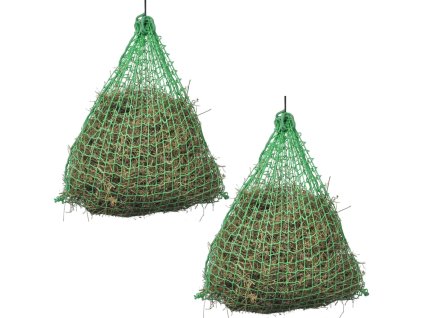 Sítě na seno 2 ks kulaté 0,75 x 0,75 m PP