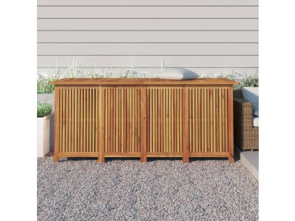 Zahradní úložný box 175 x 80 x 75 cm masivní akáciové dřevo