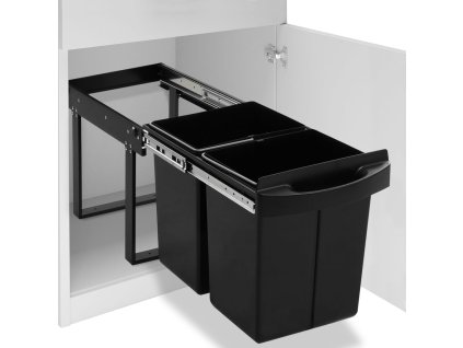 Výsuvný odpadkový koš pomalé zavírání 48 l