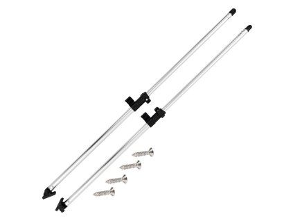 Vzpěry pro bimini 2 ks hliník 92389