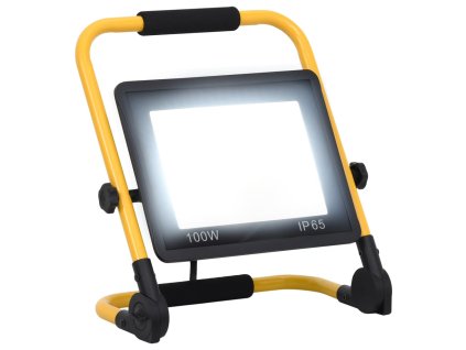 LED reflektor s rukojetí 100 W studené bílé světlo