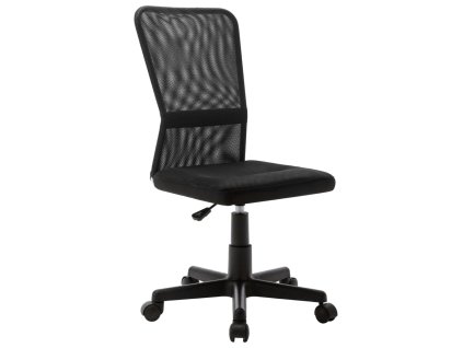 Kancelářská židle černá 44 x 52 x 100 cm síťovina textil