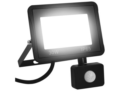 LED reflektor se senzorem 30 W studené bílé světlo