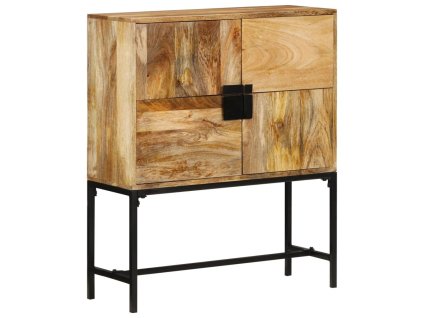 vidaXL Příborník 80 x 30 x 95 cm masivní hrubé mangovníkové dřevo