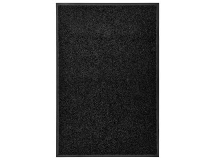 Rohožka pratelná černá 60 x 90 cm