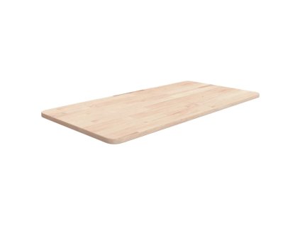 Koupelnová deska 80 x 40 x 1,5 cm neošetřené masivní dřevo