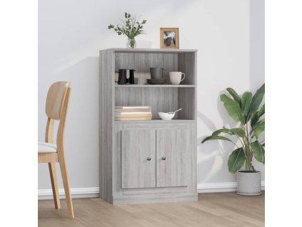 Skříň highboard šedá sonoma 60 x 35,5 x 103,5 kompozitní dřevo