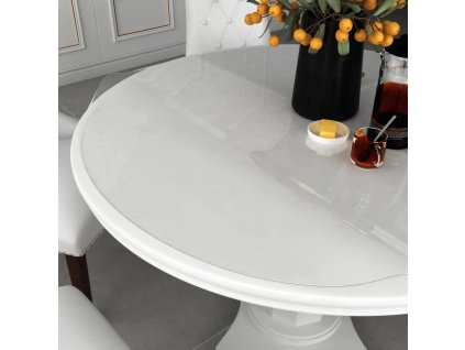 Ochranná fólie na stůl průhledná Ø 70 cm 1,6 mm PVC