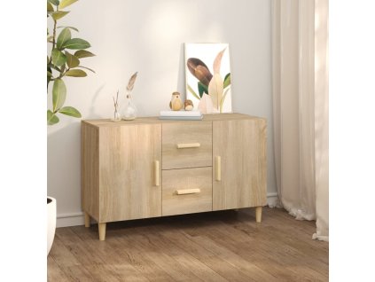 Příborník dub sonoma 100 x 36 x 60 cm kompozitní dřevo