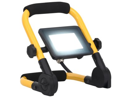 LED reflektor s rukojetí 20 W studené bílé světlo