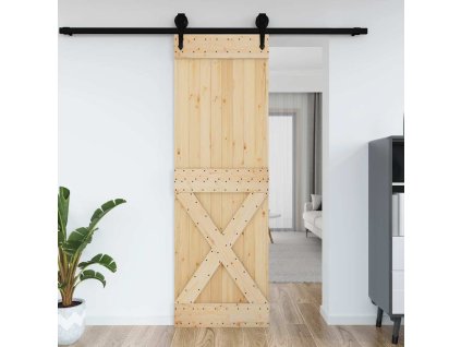 Dveře NARVIK 70 x 210 cm masivní borové dřevo