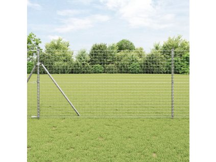 Plotový sloupek. Jiný 26 pcs Šedá 3,2 x 3,2 x 150 cm Ocel