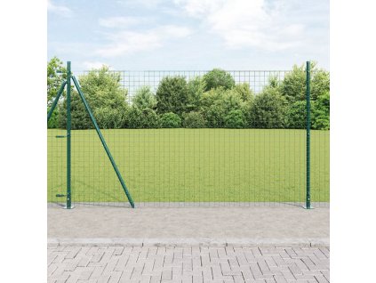 Plotové sloupky s základními deskami 52 ks Ø32mm 83,5cm Pozinkovaná ocel