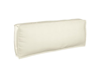 Sada polštářů na paletu 2 pcs Krémová Oxfordská látka