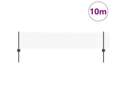 Plot a sloupek Šedá 0,4 x 10 m Ocel