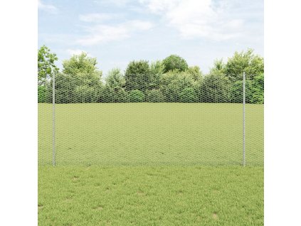 Zahradní plotová sada Sada 2 Pozinkovaná ocel 25 x 1,2 m