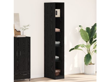 Šatní skříň Černý dub 30 x 50 x 200 cm kompozitní dřevo