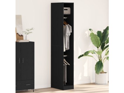 Šatní skříň Černý dub 30 x 50 x 200 cm kompozitní dřevo