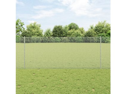 Plot a sloupek Stříbrná 1 x 100 m Ocel