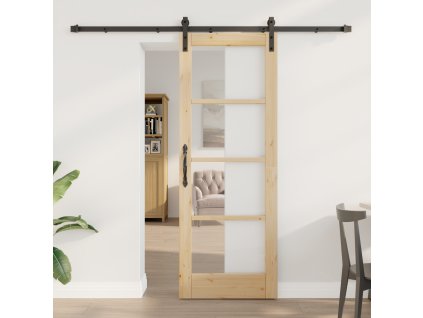 Posuvné dveře vidaXL s hardwarem 'ORKDAL'73.5x198.5 cm
