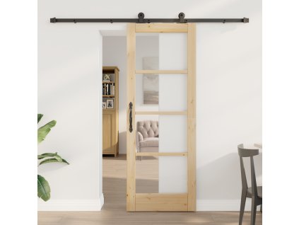 Posuvné dveře vidaXL s hardwarem 'ORKDAL'73.5x198.5 cm