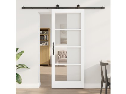 Posuvné Dveře vidaXL s Hardwarem 'ORKDAL'Bílé 83x202 cm