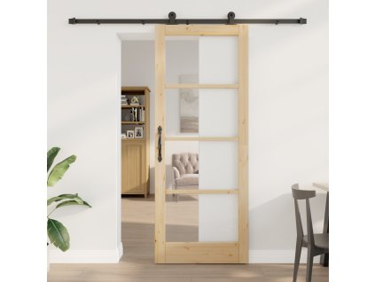 Posuvné dveře vidaXL s hardwarem 'ORKDAL', 83x211 cm