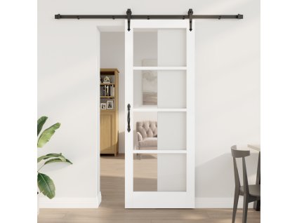 Posuvné dveře vidaXL se sadou hardware 'ORKDAL'Bílá 78x211 cm