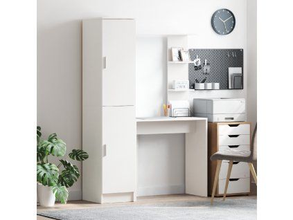 Stůl 2 pcs Bílá 3337281