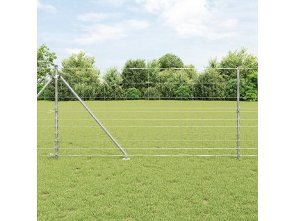 Pastevní plot Stříbrná 25 x 1,2 m Pozinkovaná ocel