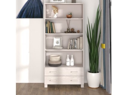 Příborník HAMAR masivní borové dřevo bílý