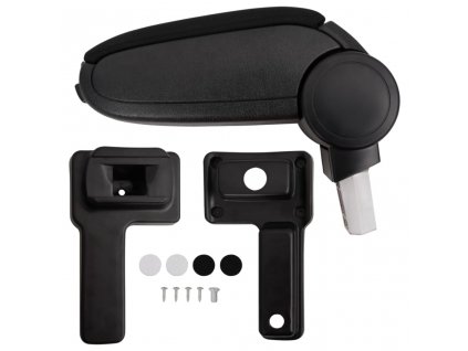 Loketní opěrka do auta černá 14,5 x 32 x (27–46) cm ABS