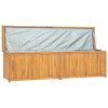 Zahradní box 200 x 50 x 55 cm masivní teakové dřevo