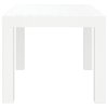 Zahradní stolek bílý 59 x 47 x 40 cm PP