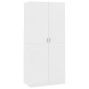 Šatní skříň bílá 90 x 52 x 200 cm kompozitní dřevo