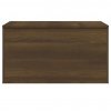 Úložná truhla hnědý dub 84 x 42 x 46 cm kompozitní dřevo