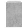 Psací stůl betonově šedý 101 x 50 x 76,5 cm kompozitní dřevo