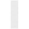 Knihovna / dělicí stěna bílá 155 x 24 x 160 cm kompozitní dřevo