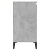 Příborník betonově šedý 60 x 35 x 70 cm kompozitní dřevo