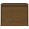 Nástěnná skříňka medově hnědá 45 x 30 x 35 cm masivní borovice