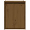 Nástěnná skříňka medově hnědá 30 x 30 x 40 cm masivní borovice
