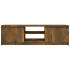 TV skříňka kouřový dub 120 x 30 x 35,5 cm kompozitní dřevo