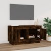 TV skříňka kouřový dub 80 x 35 x 45 cm kompozitní dřevo