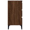 Příborník hnědý dub 60 x 35 x 70 cm kompozitní dřevo